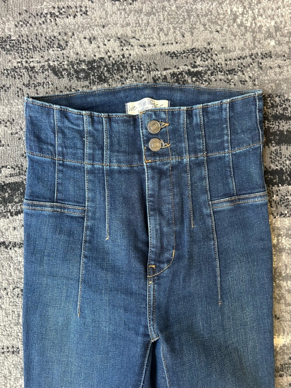 FREE PEOPLE We The Free Jayde Flare Jeans - Picture 12 of 14